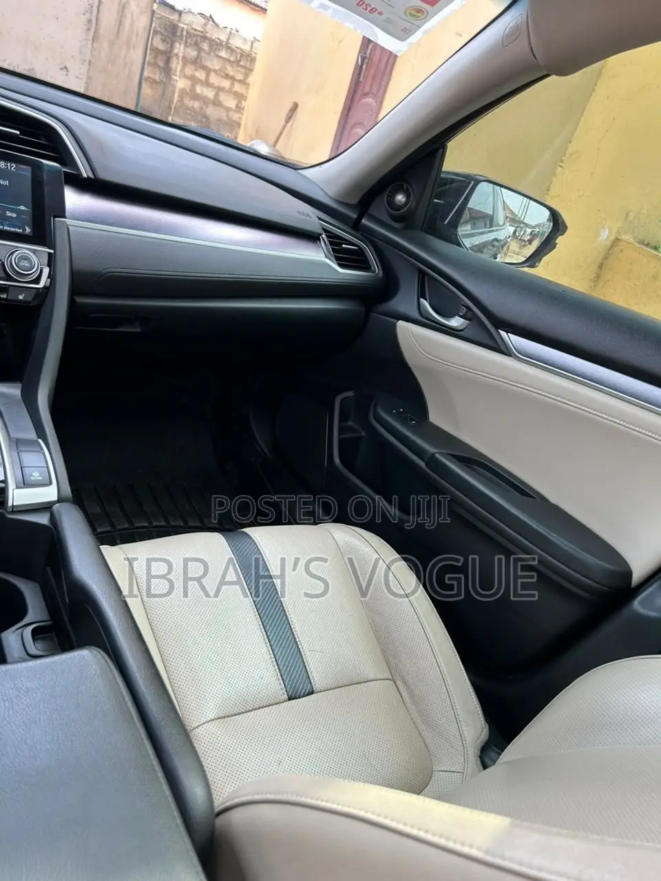 Honda Civic Touring 4dr Sedan (1.5L 4cyl) 2017 Black