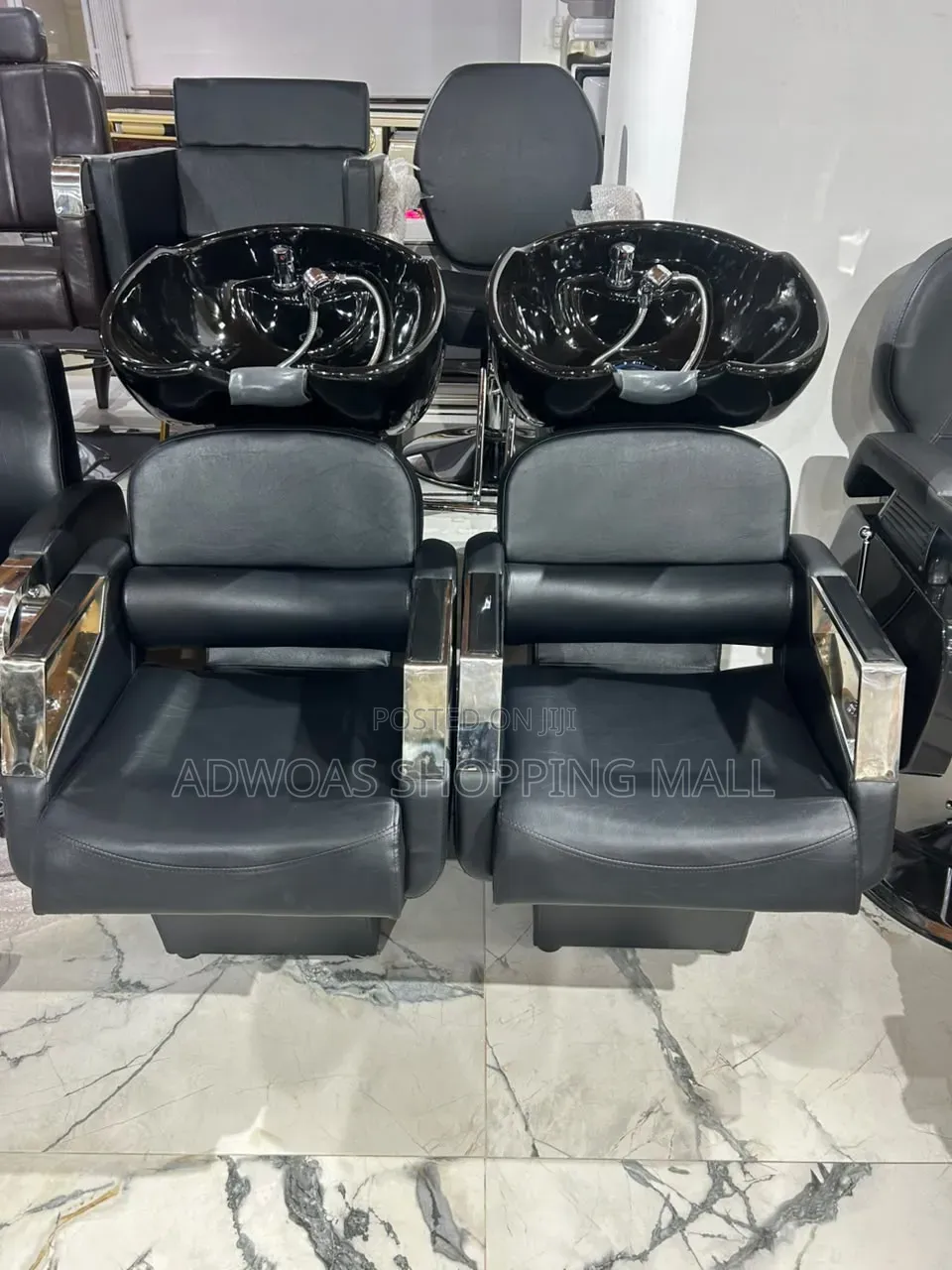 Hair Wash Basin and Chair