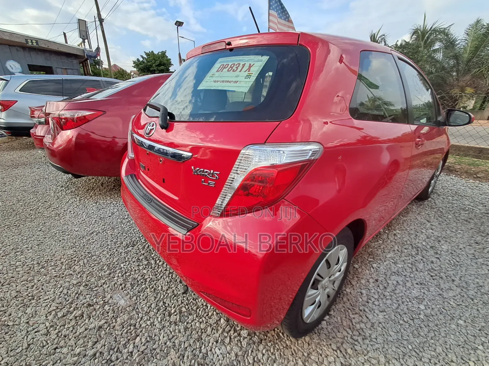 Toyota Yaris 2014 Red
