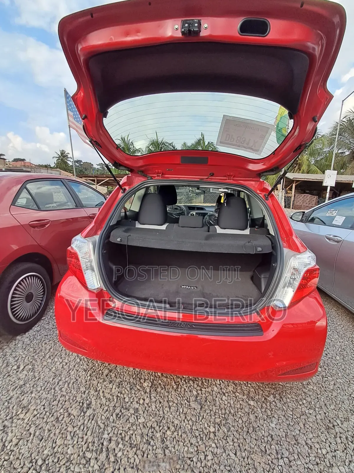 Toyota Yaris 2014 Red