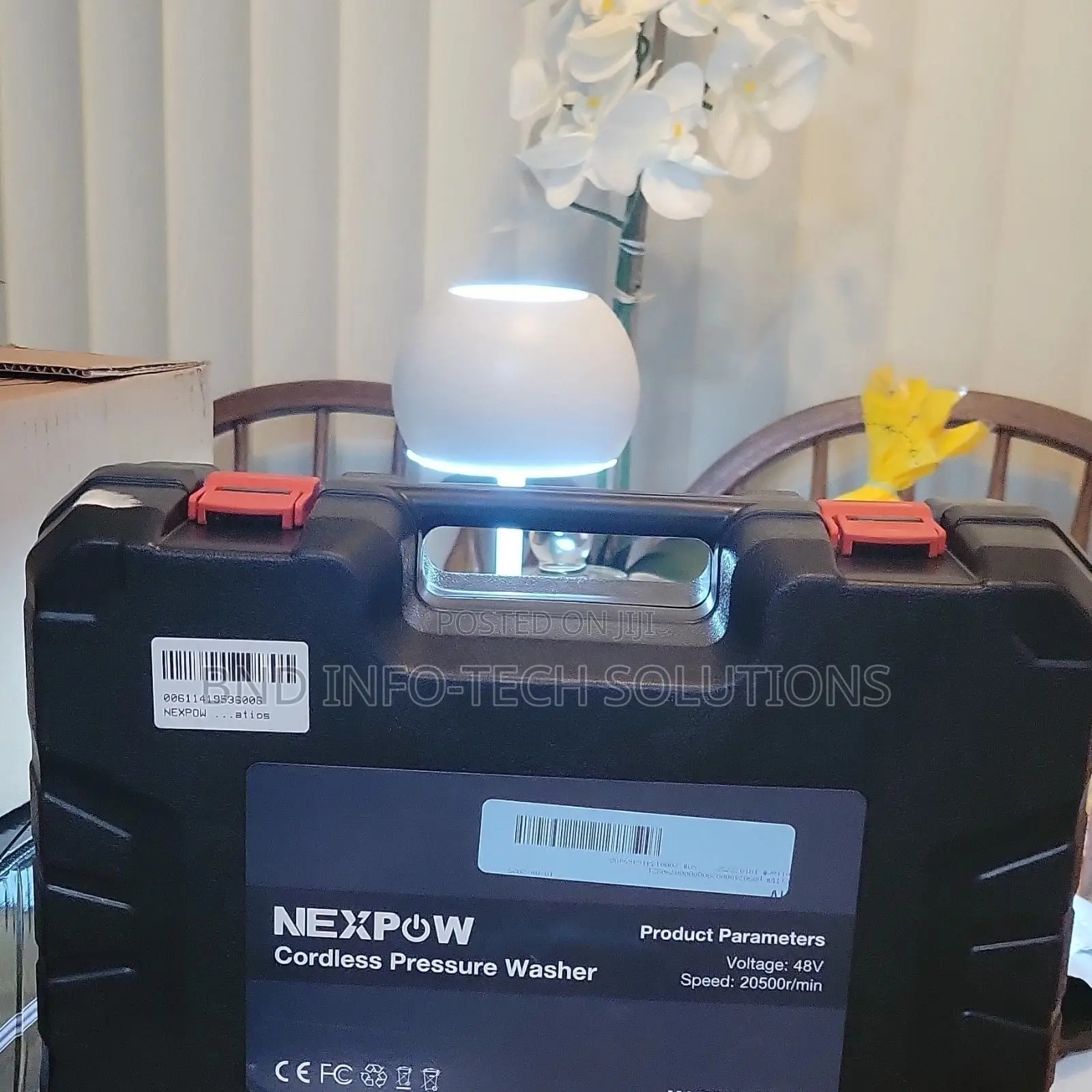 NEXPOW Cordless Handheld Pressure Washer 48V Battery