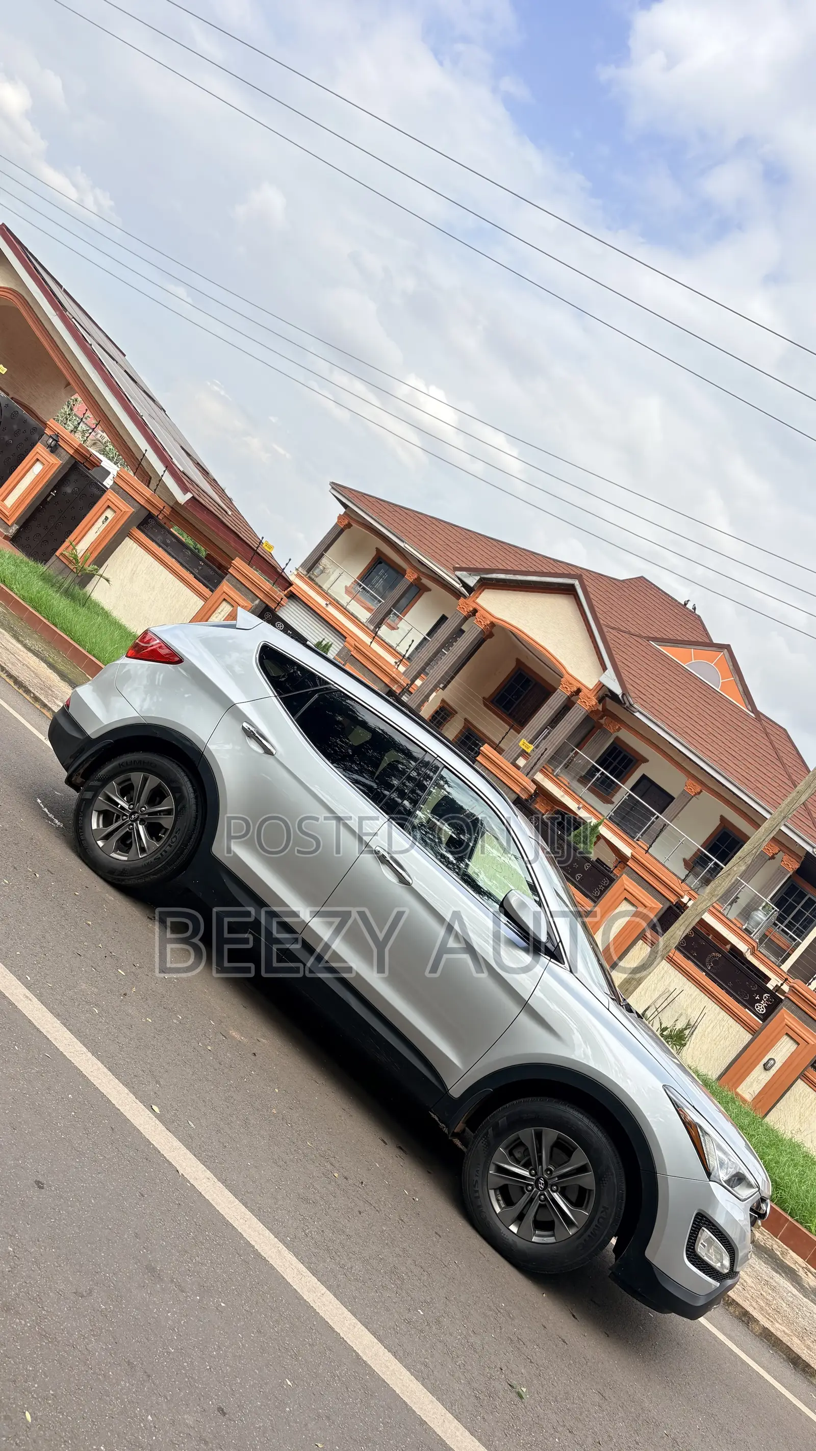 Hyundai Santa Fe 2016 Silver