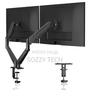 DIOVODER Dual Monitor Stand - Full Adjustable Monitor Desk Mount