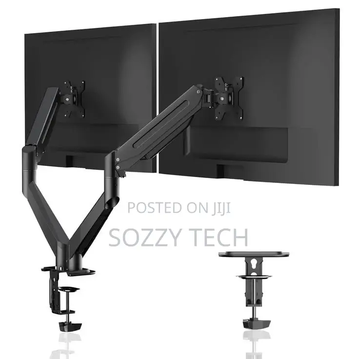 DIOVODER Dual Monitor Stand - Full Adjustable Monitor Desk Mount