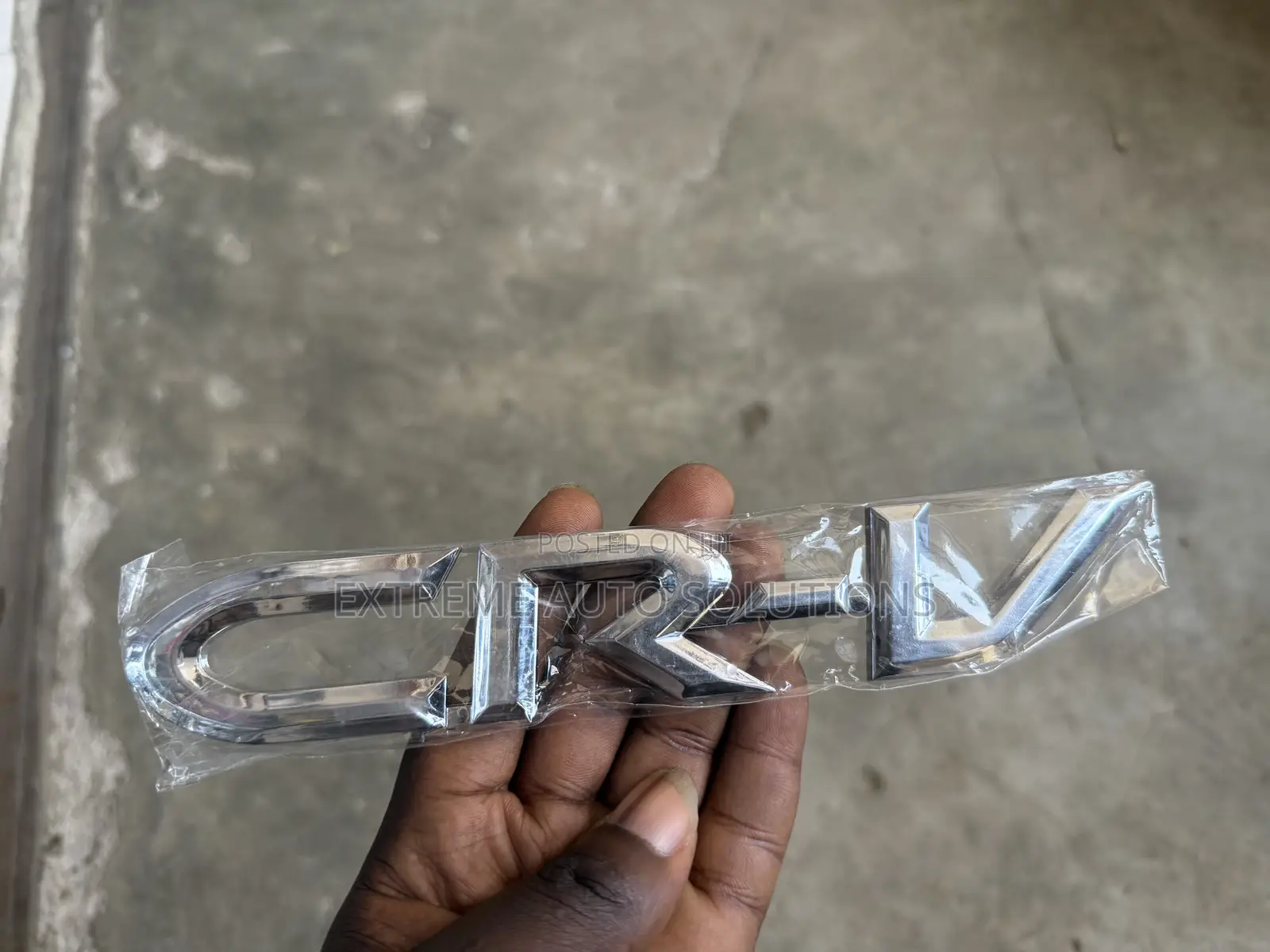Honda CRV Emblem Cr-v Rear Liftgate Chrome Badge Back Trunk Logo Name