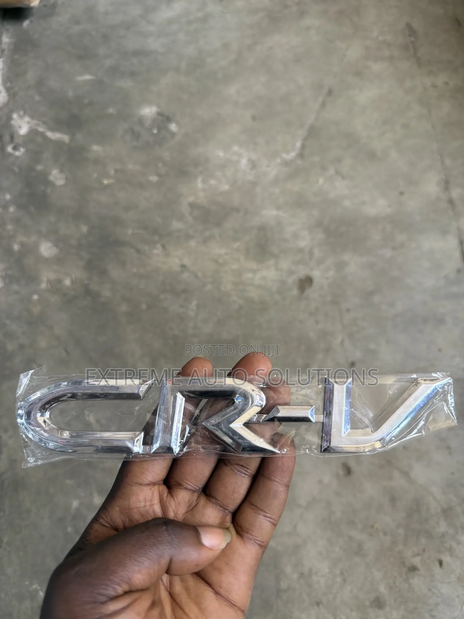 Honda CRV Emblem Cr-v Rear Liftgate Chrome Badge Back Trunk Logo Name