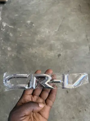 Honda CRV Emblem Cr-v Rear Liftgate Chrome Badge Back Trunk Logo Name