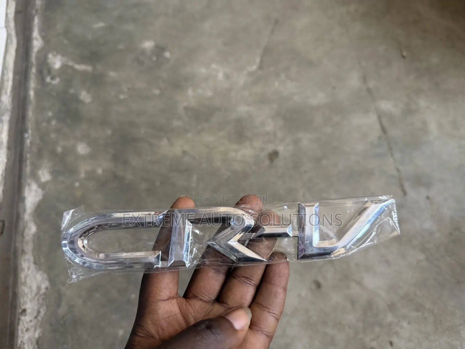 Honda CRV Emblem Cr-v Rear Liftgate Chrome Badge Back Trunk Logo Name