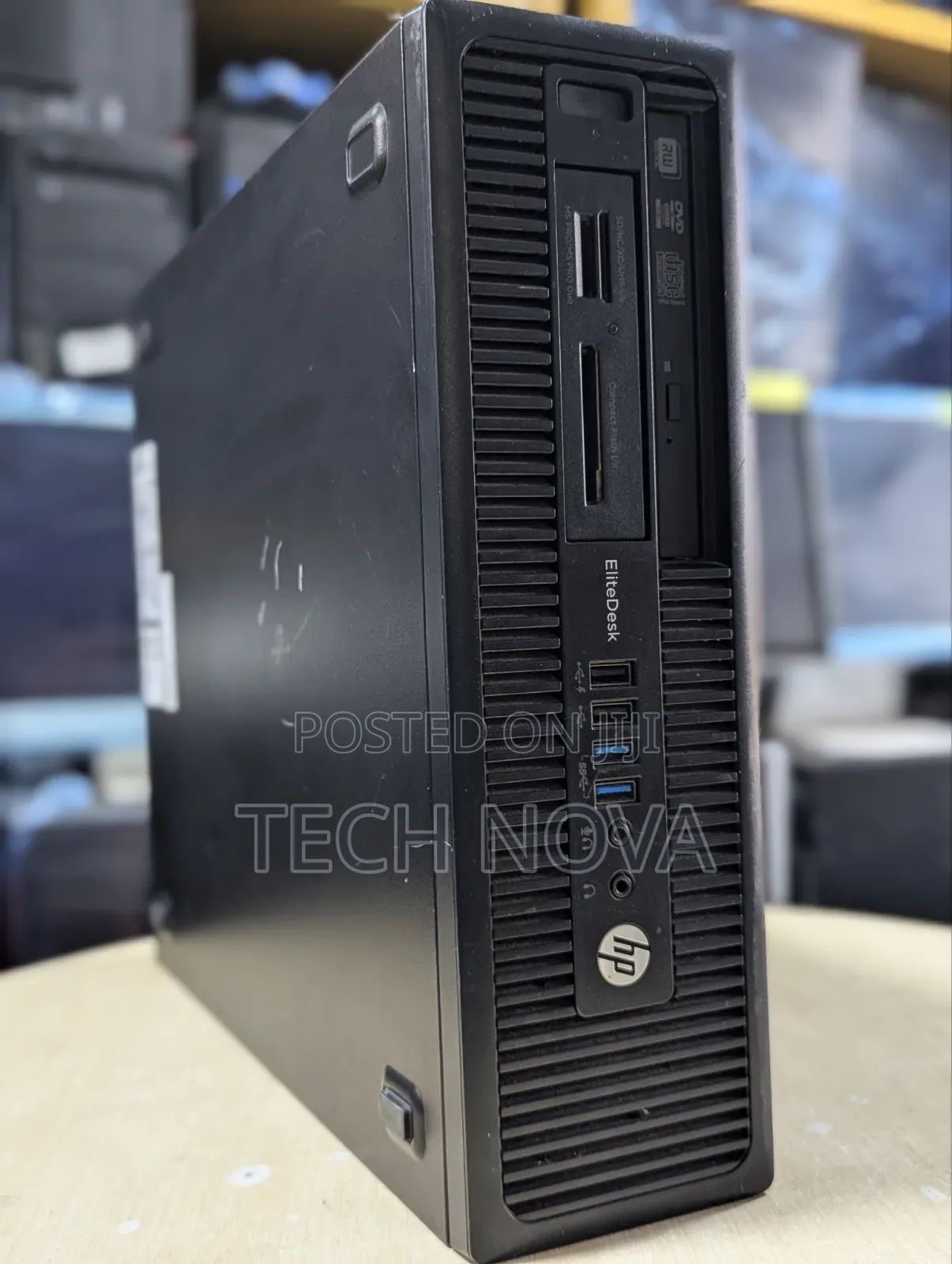Desktop Computer HP EliteDesk 705 G3 8GB AMD SSD 256GB