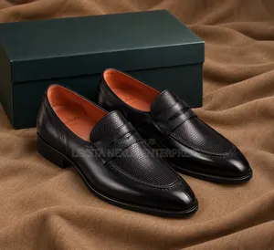 Berluti Black Penny Loafers