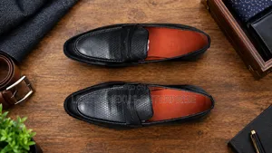 Berluti Black Penny Loafers