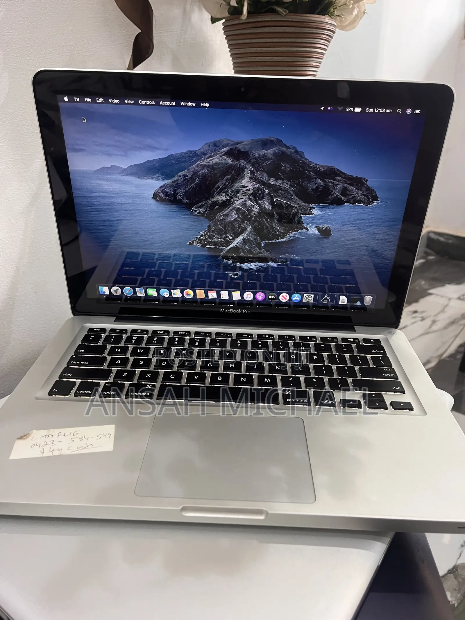 Laptop Apple MacBook 2012 6GB Intel Core i5 HDD 500GB