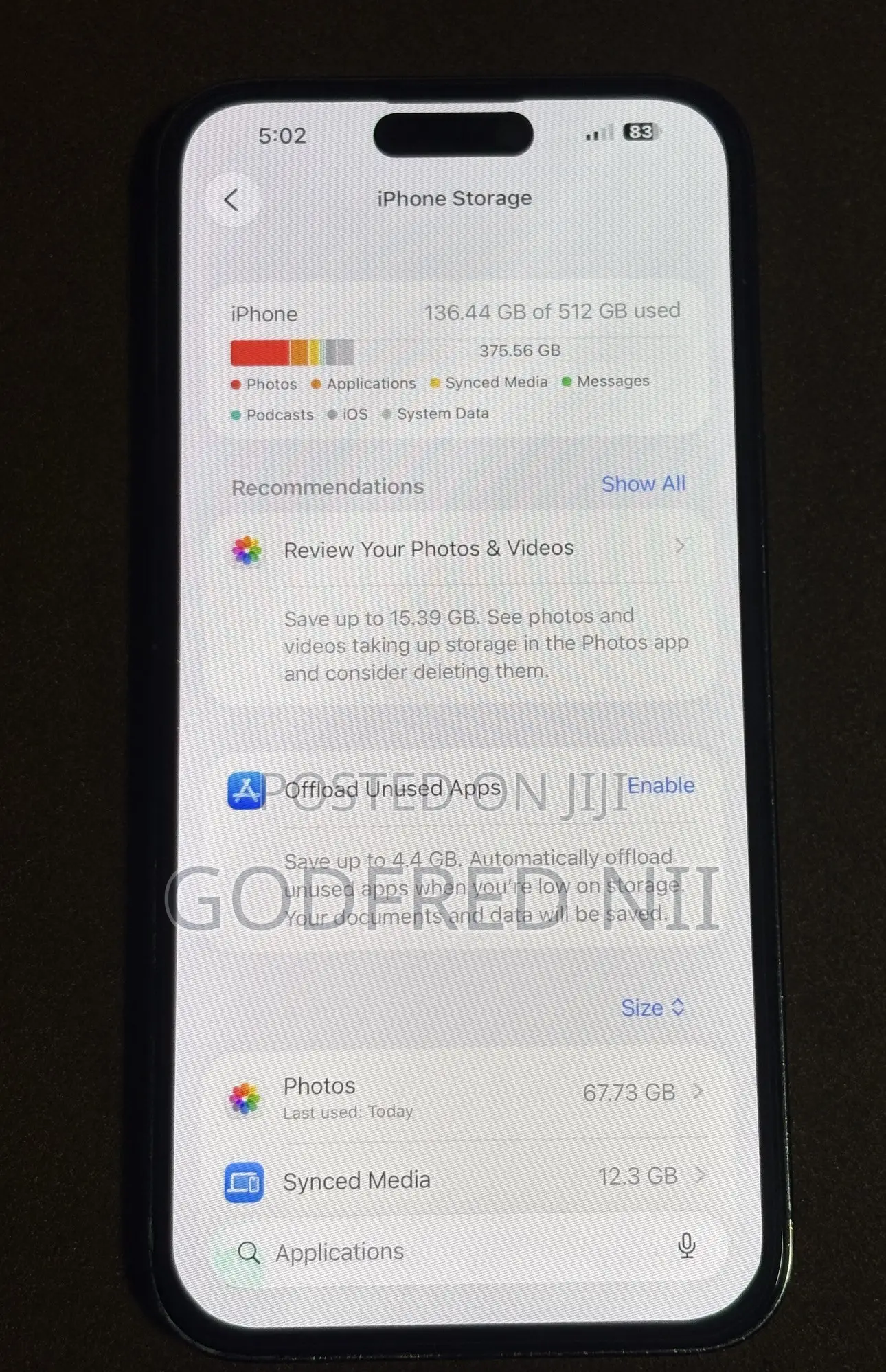Apple iPhone 14 Pro Max 512 GB Black