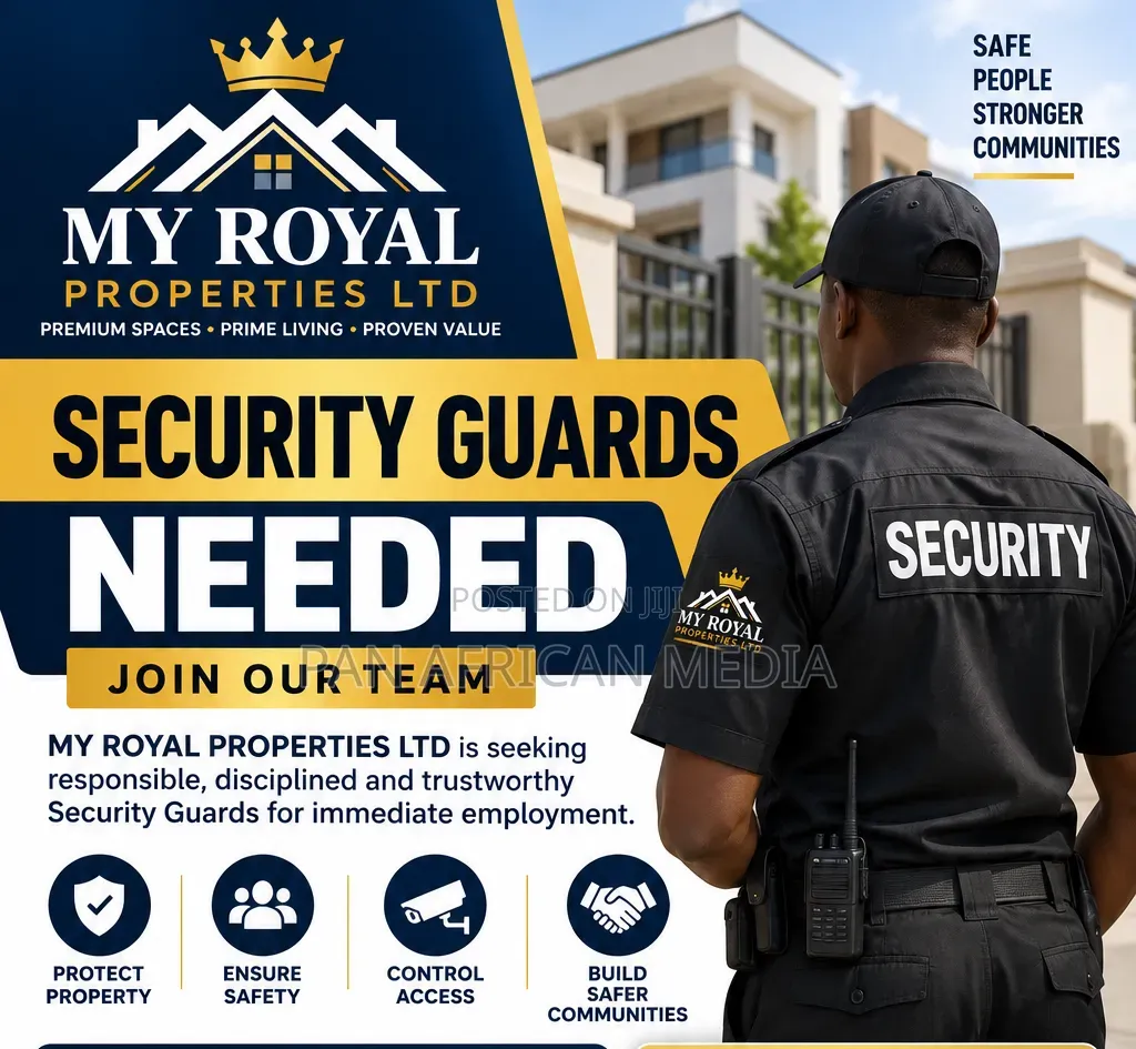 Security Guards Needed