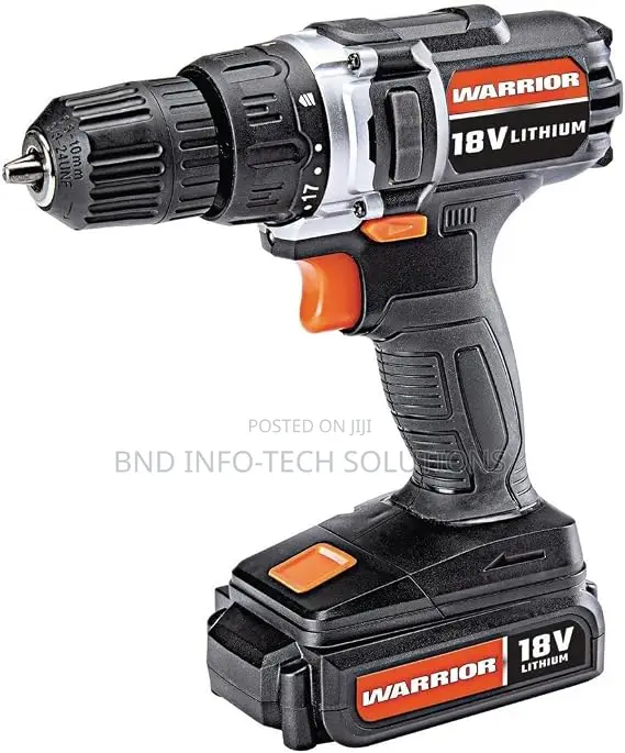 WARRIOR 18V Cordless 3/8 Inch Drill Kit