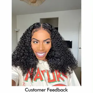 Kinky Hairline Frontal Wet Curls 14”