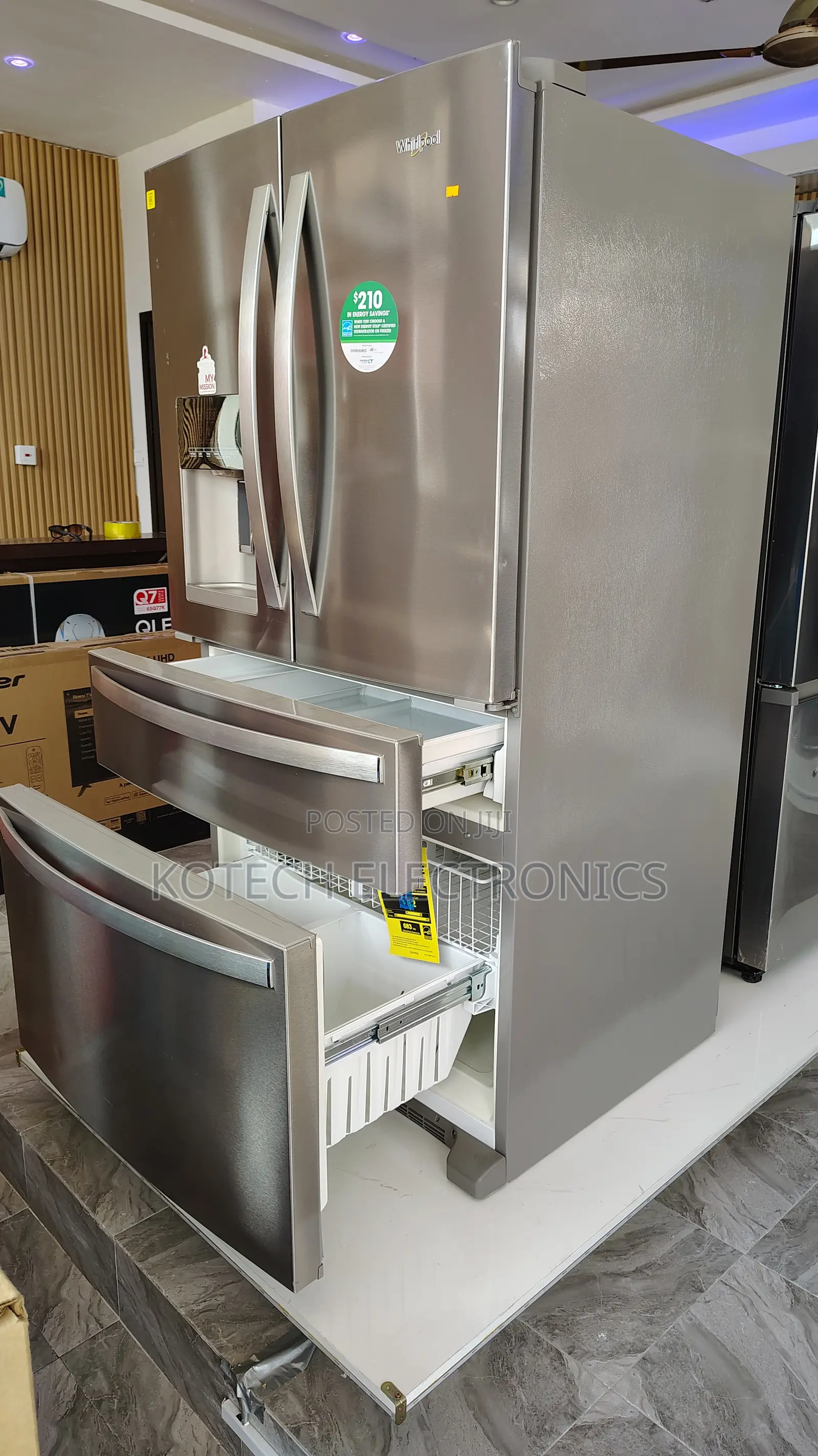 36-Inch Wide French Door Refrigerator - 25 Cu. Ft.
