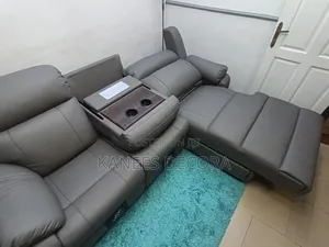 Fully Electric L Shaped Recliner Sofa
