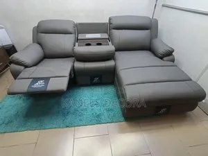 Fully Electric L Shaped Recliner Sofa