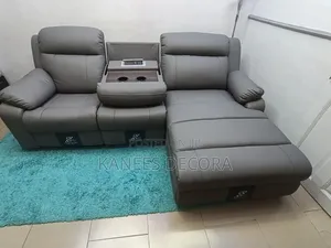 Fully Electric L Shaped Recliner Sofa