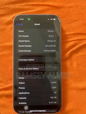 Apple iPhone 15 128 GB Pink