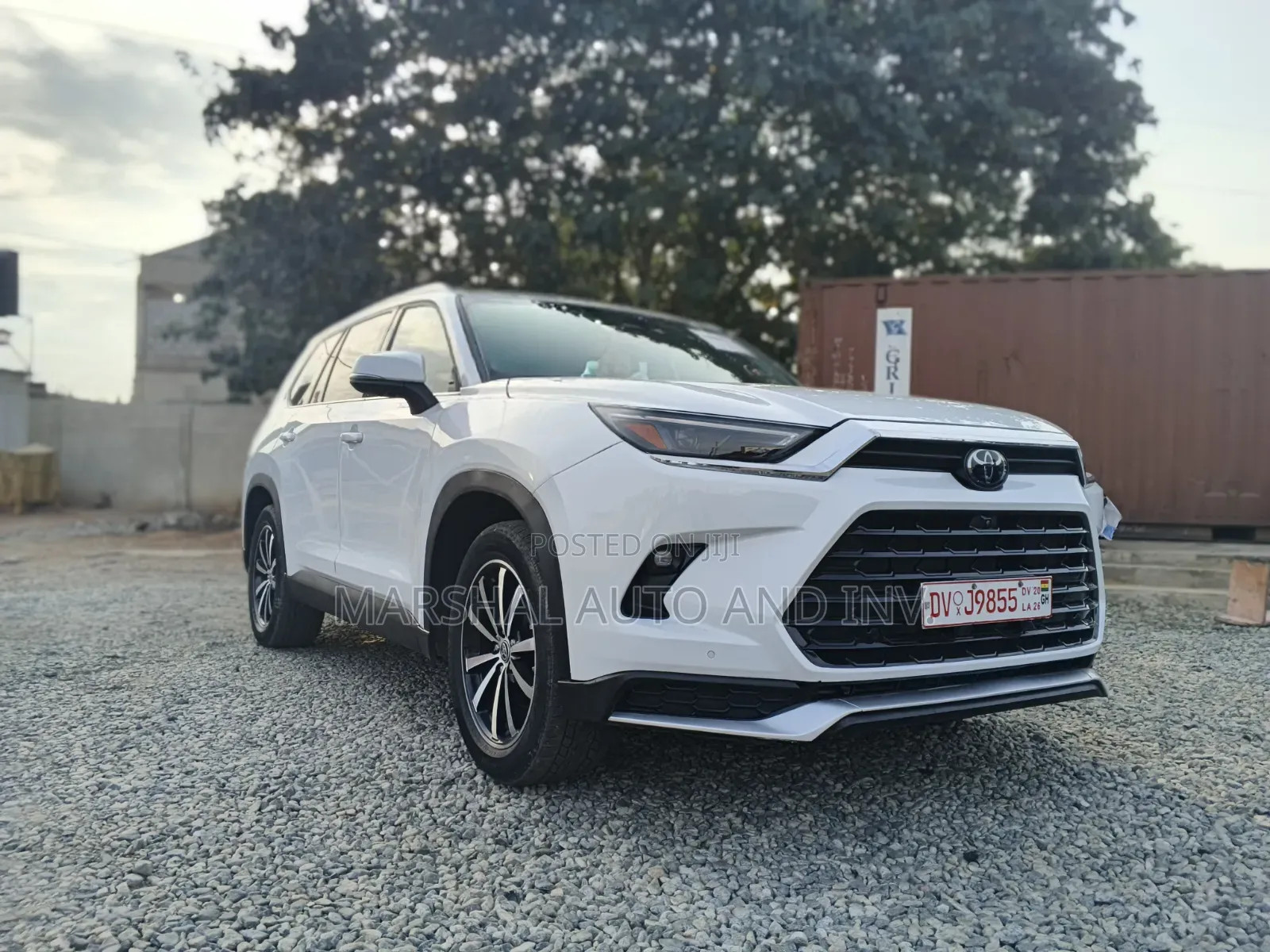 Toyota Grand Highlander Platinum 2025 White