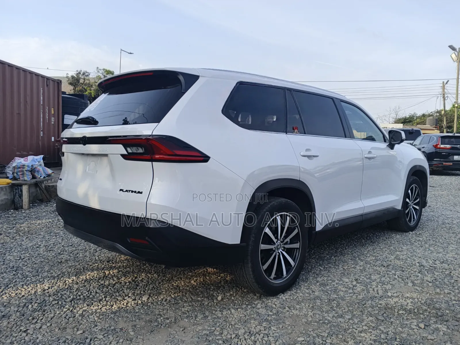Toyota Grand Highlander Platinum 2025 White