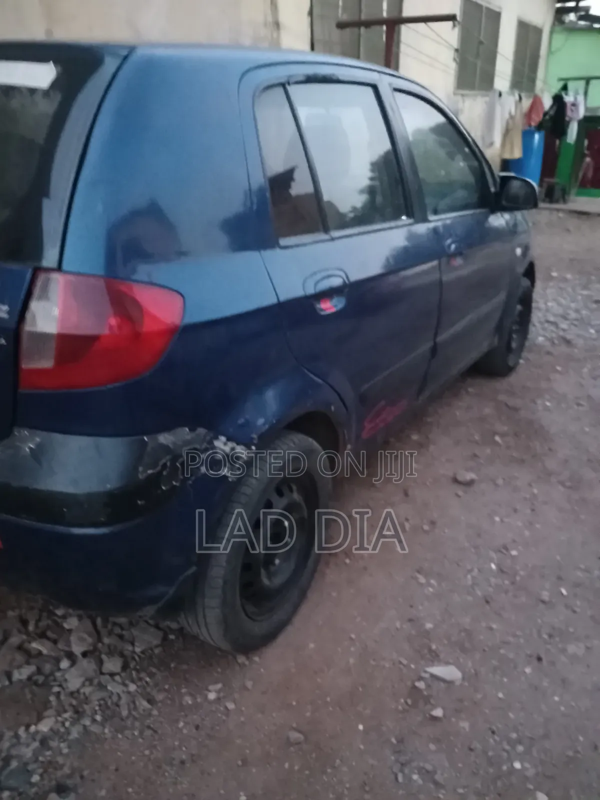 Hyundai Getz 2008 Blue