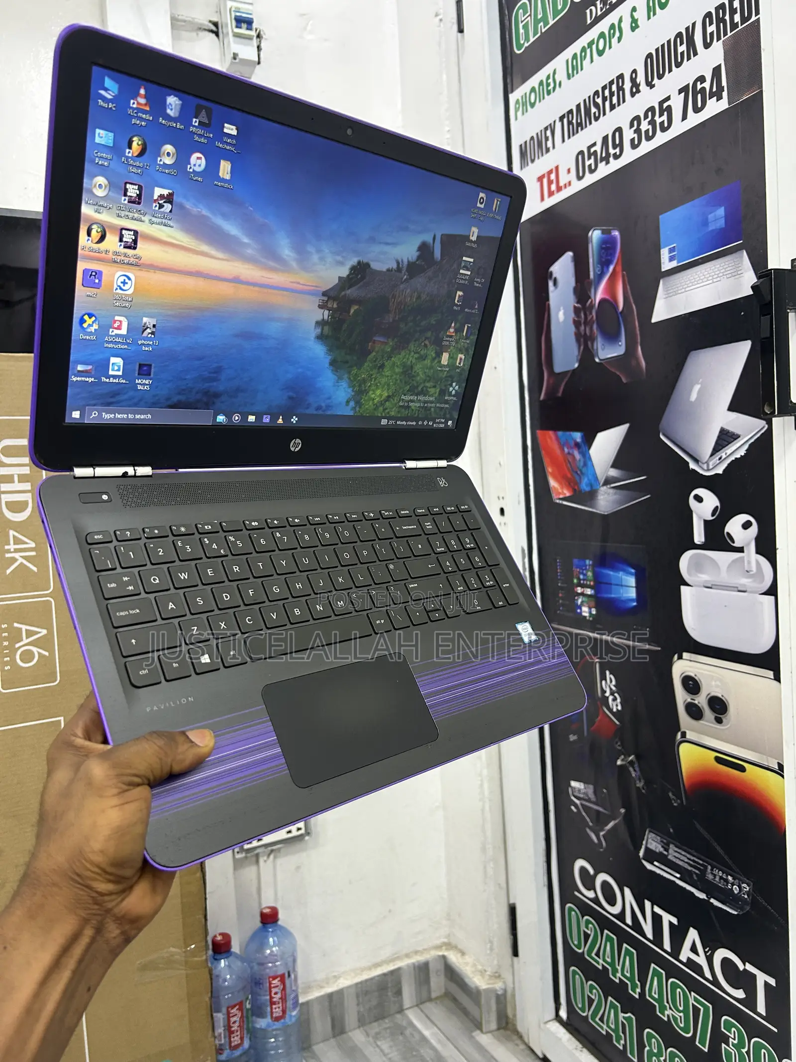 Laptop HP Pavilion 15 8GB Intel Core i3 SSD 1T