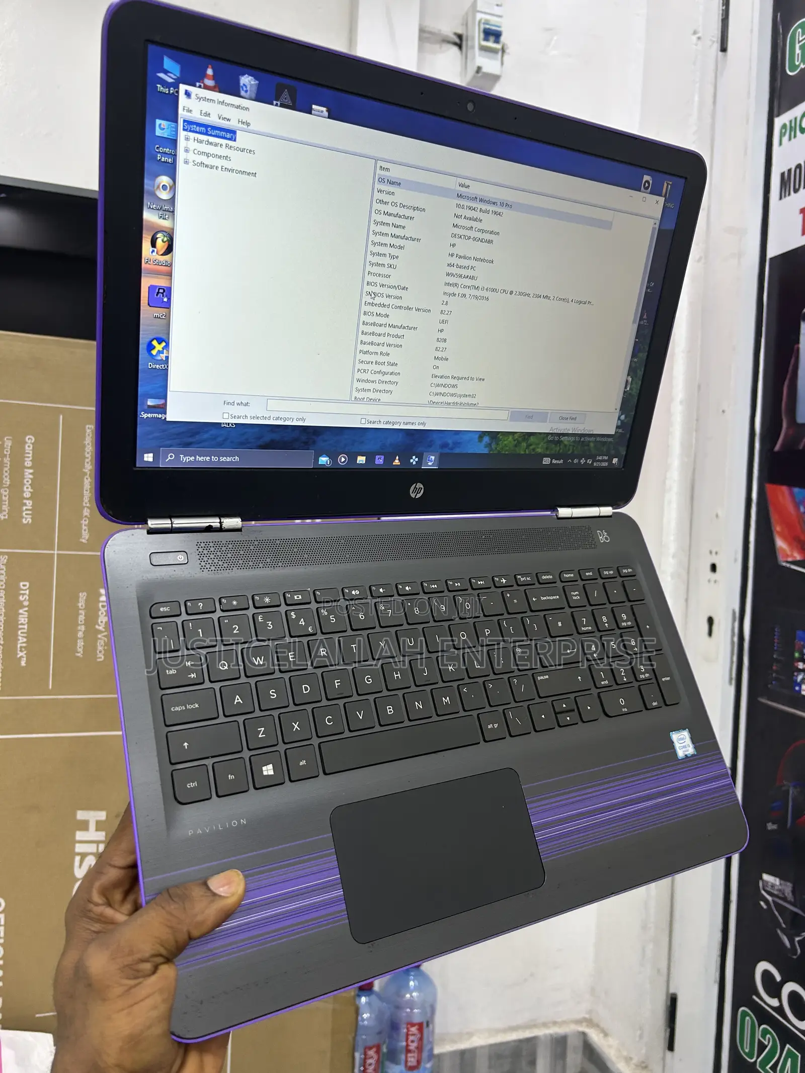 Laptop HP Pavilion 15 8GB Intel Core i3 SSD 1T