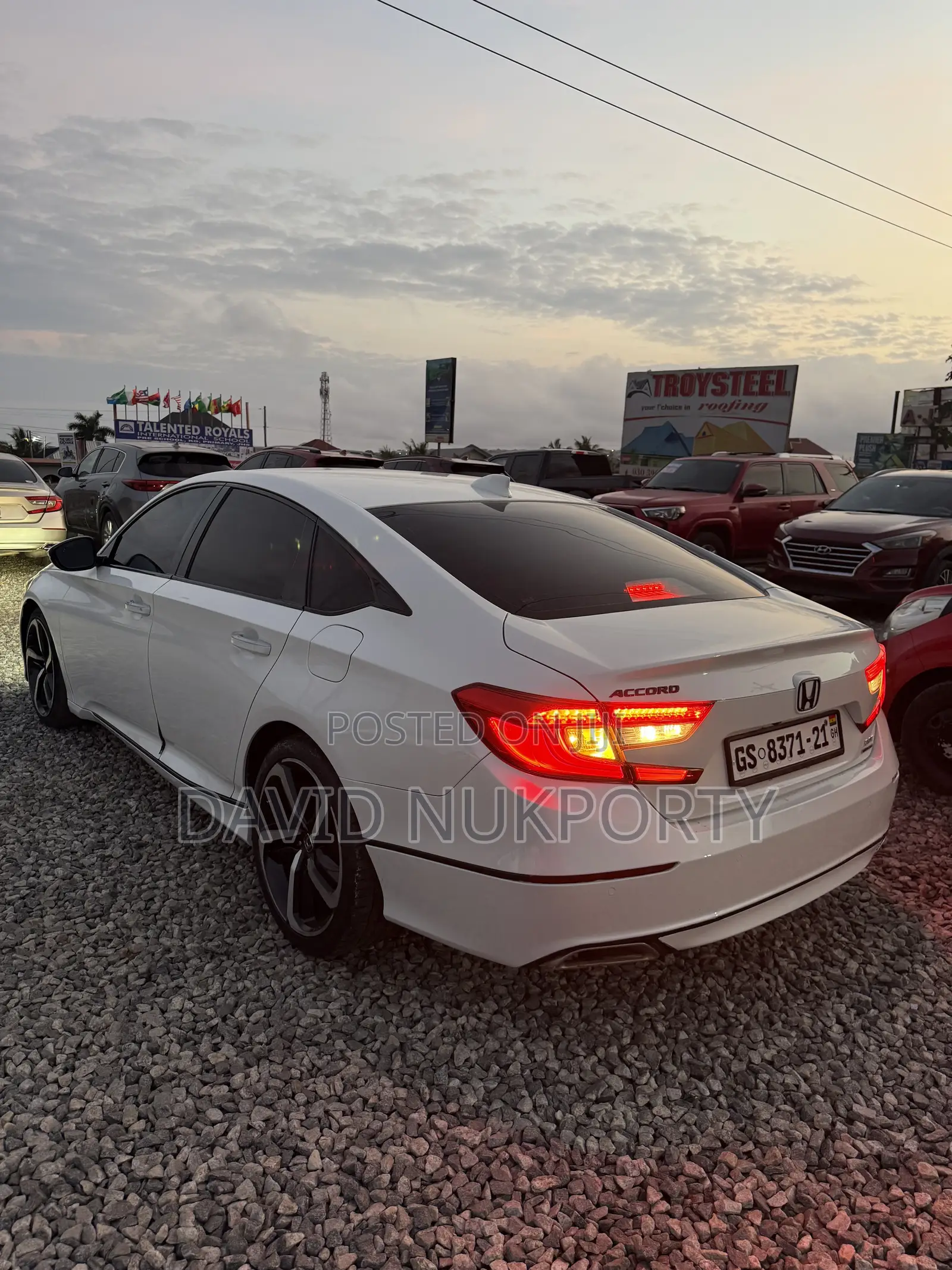 Honda Accord 2019 White