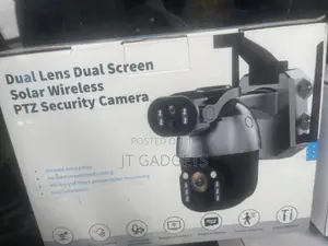 Dual Lens Dual Screen Wireless PTZ Security Camera