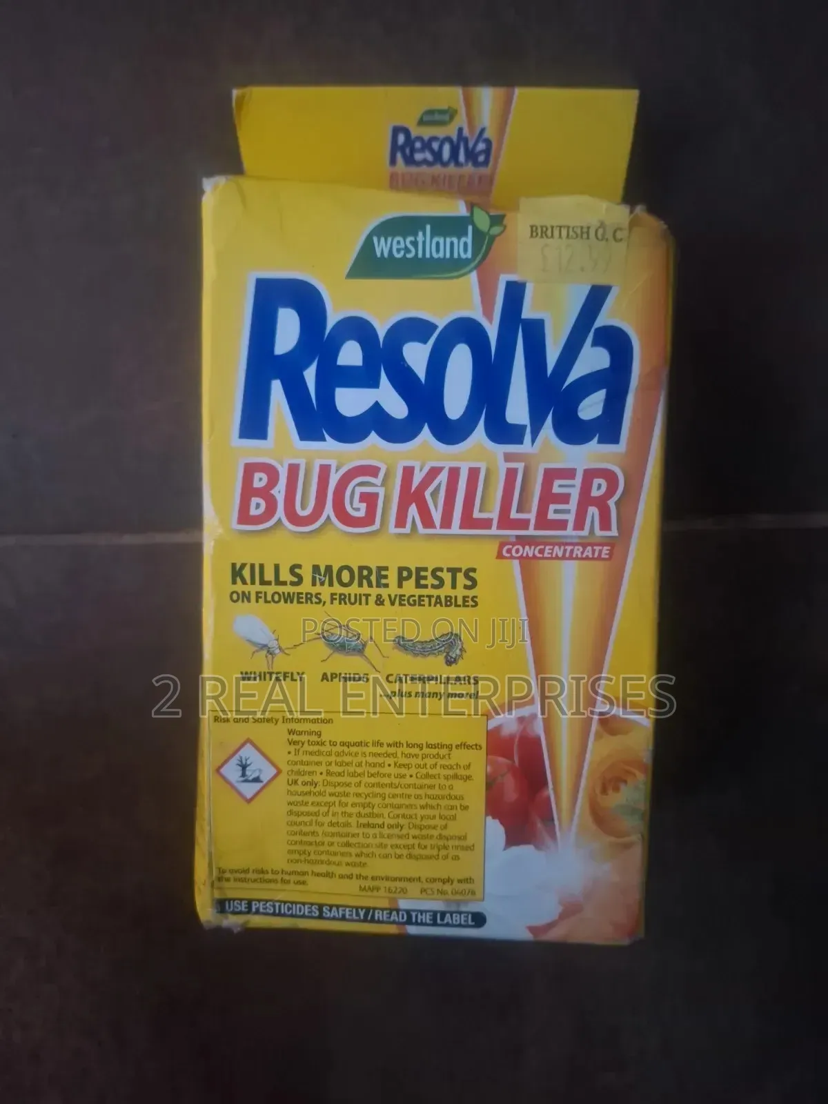 Westland Resolva Bug Killer Concentrate Garden Insecticide Spray