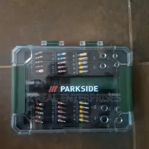 Parkside Precision Screwdriver Bit Set With Storage Case