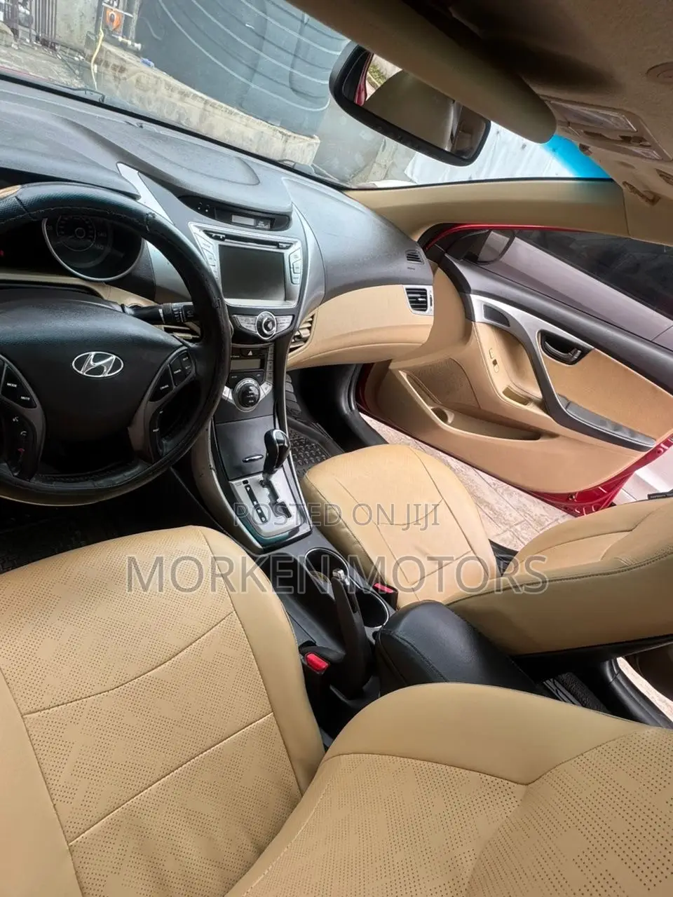 Hyundai Elantra Limited Sedan FWD (1.8L 4cyl 6A) 2013 Red