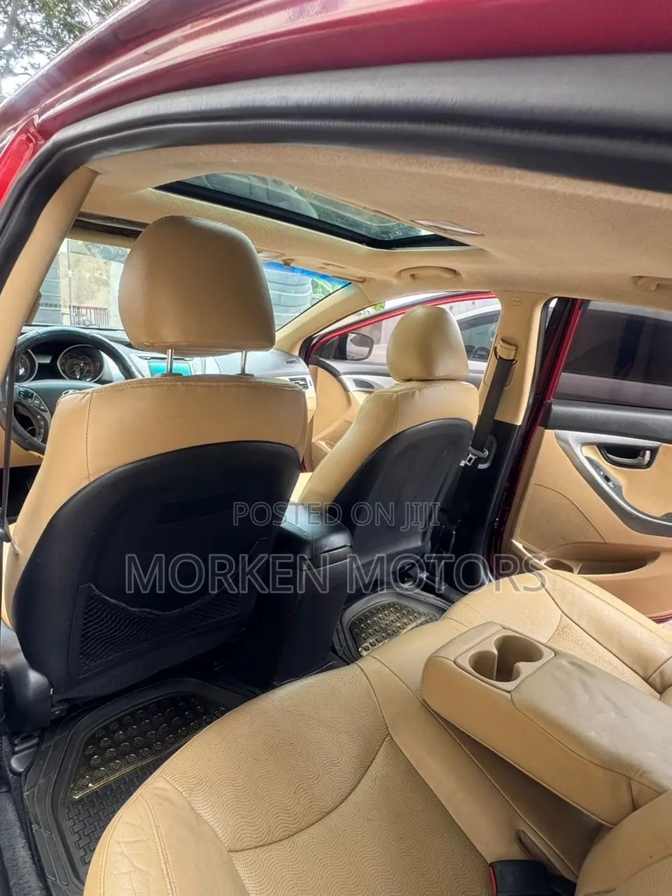 Hyundai Elantra Limited Sedan FWD (1.8L 4cyl 6A) 2013 Red
