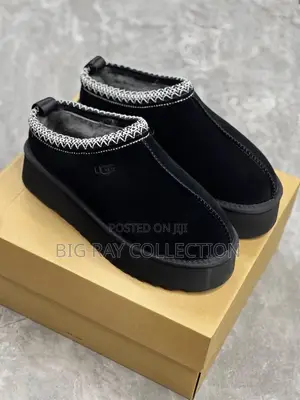 Tazz II Embroidered Suede Slippers Black