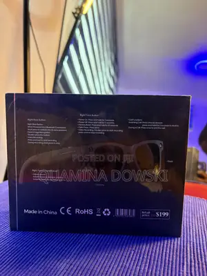 Wireless Hidden Eye Glasses Ai Spy
