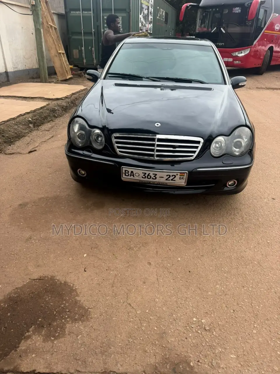 Mercedes-Benz C230 2008 Black