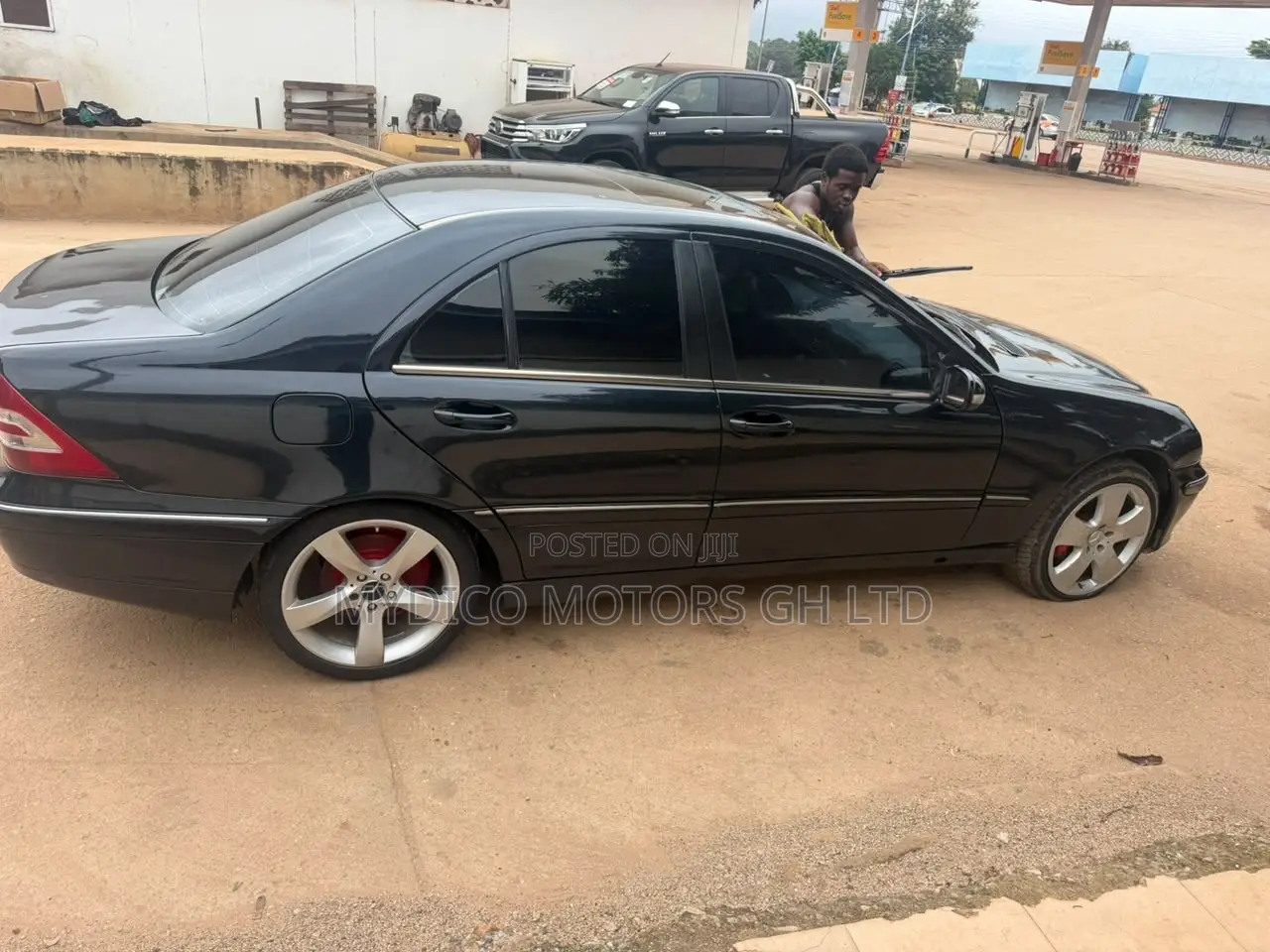 Mercedes-Benz C230 2008 Black