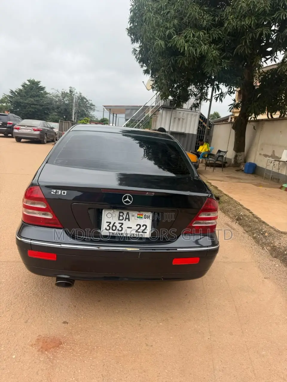 Mercedes-Benz C230 2008 Black