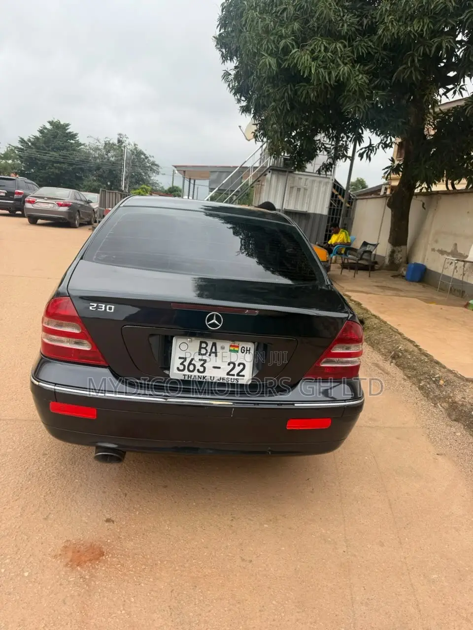 Mercedes-Benz C230 2008 Black