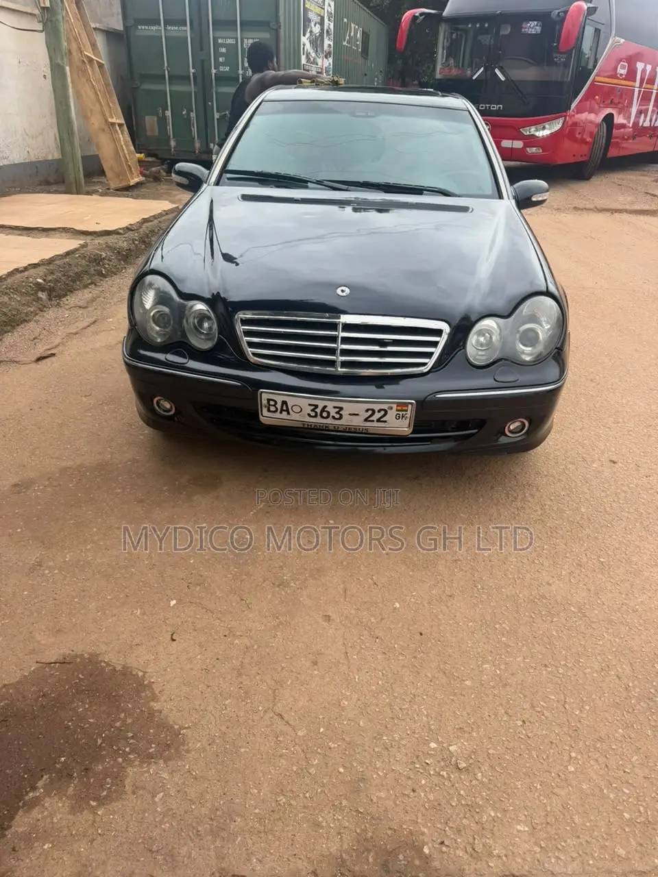 Mercedes-Benz C230 2008 Black