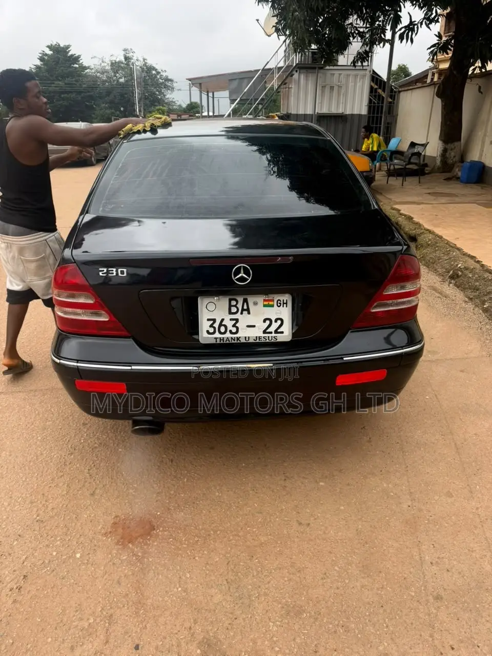 Mercedes-Benz C230 2008 Black