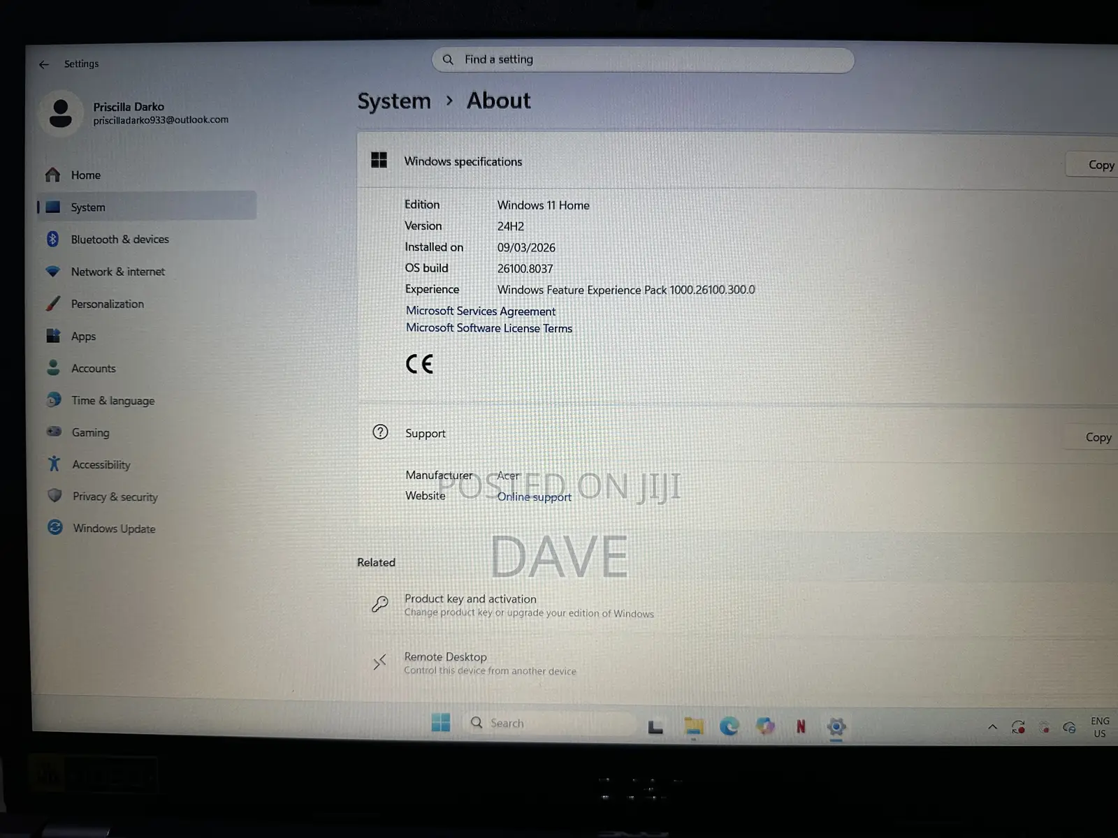 Laptop Acer Aspire 5 16GB Intel Core i5 SSD 512GB