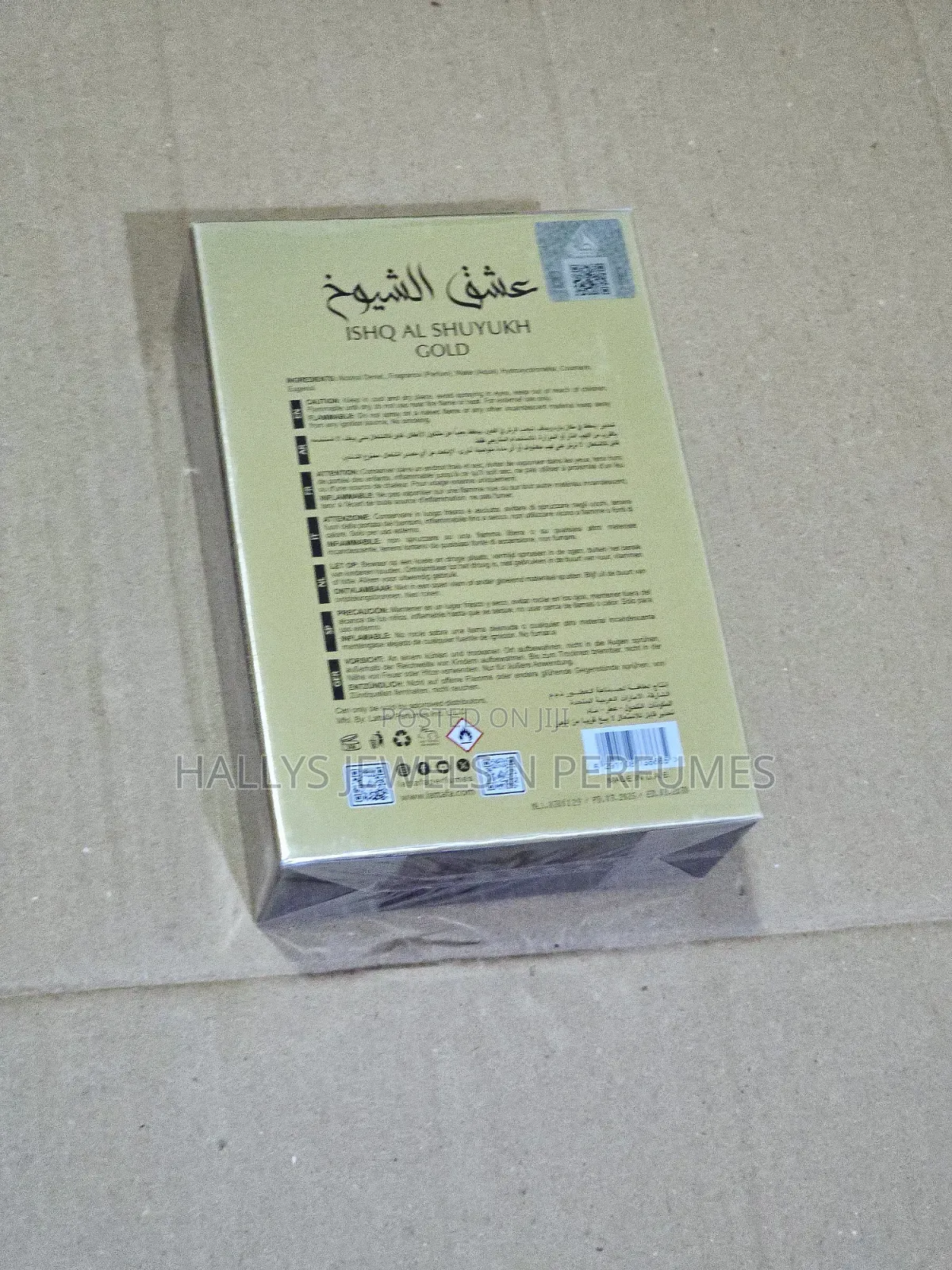 Ishq Al Shuyukh Gold Perfume by Lattafa