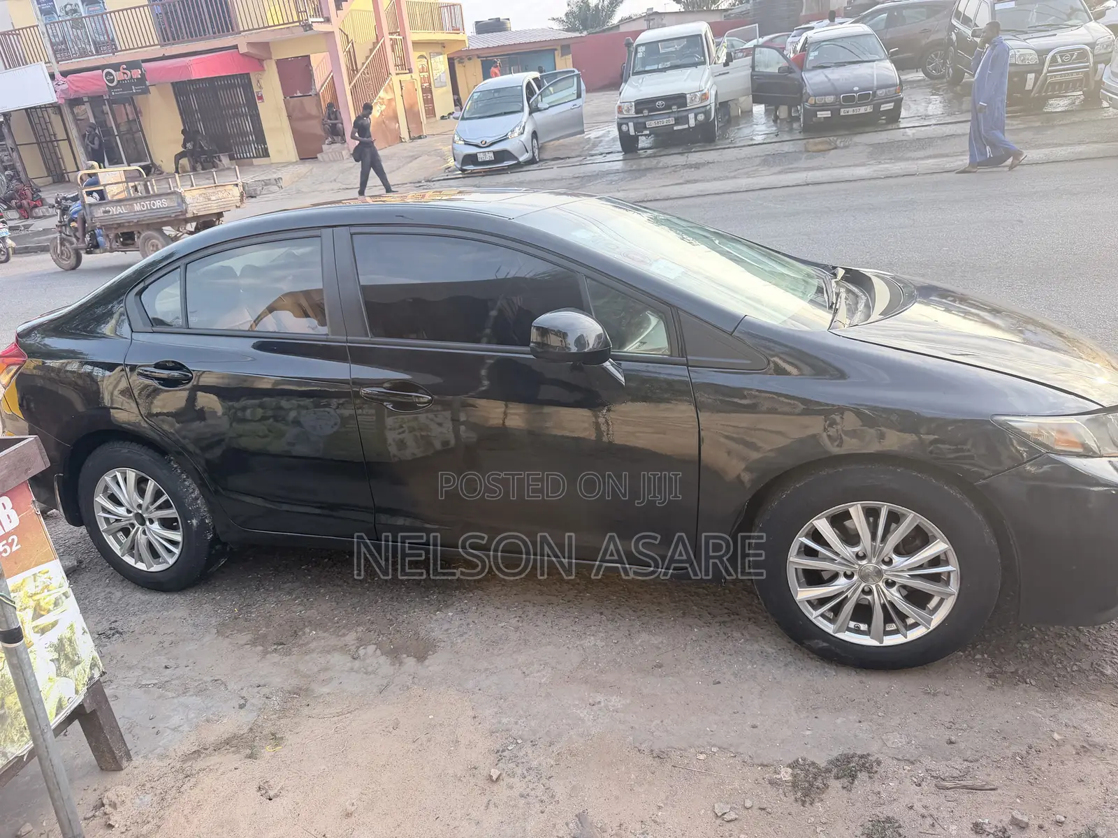 Honda Civic EX 4dr Sedan (1.8L 4cyl CVT) 2014 Black