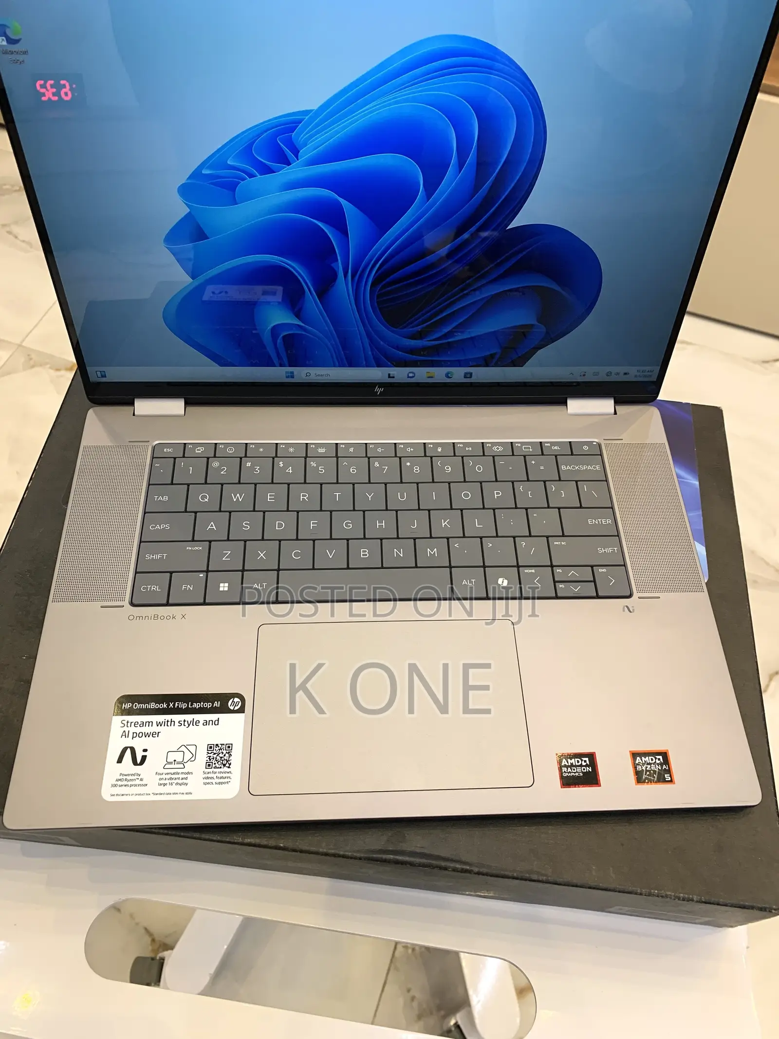 New Laptop HP OmniBook X Flip 16" 16GB AMD Ryzen 5 SSD 512GB