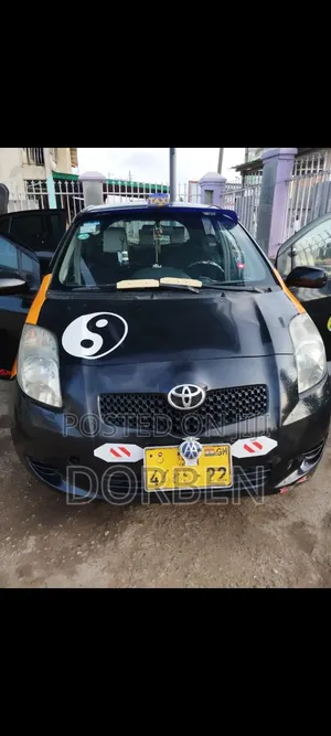 Toyota Yaris 2008 Black