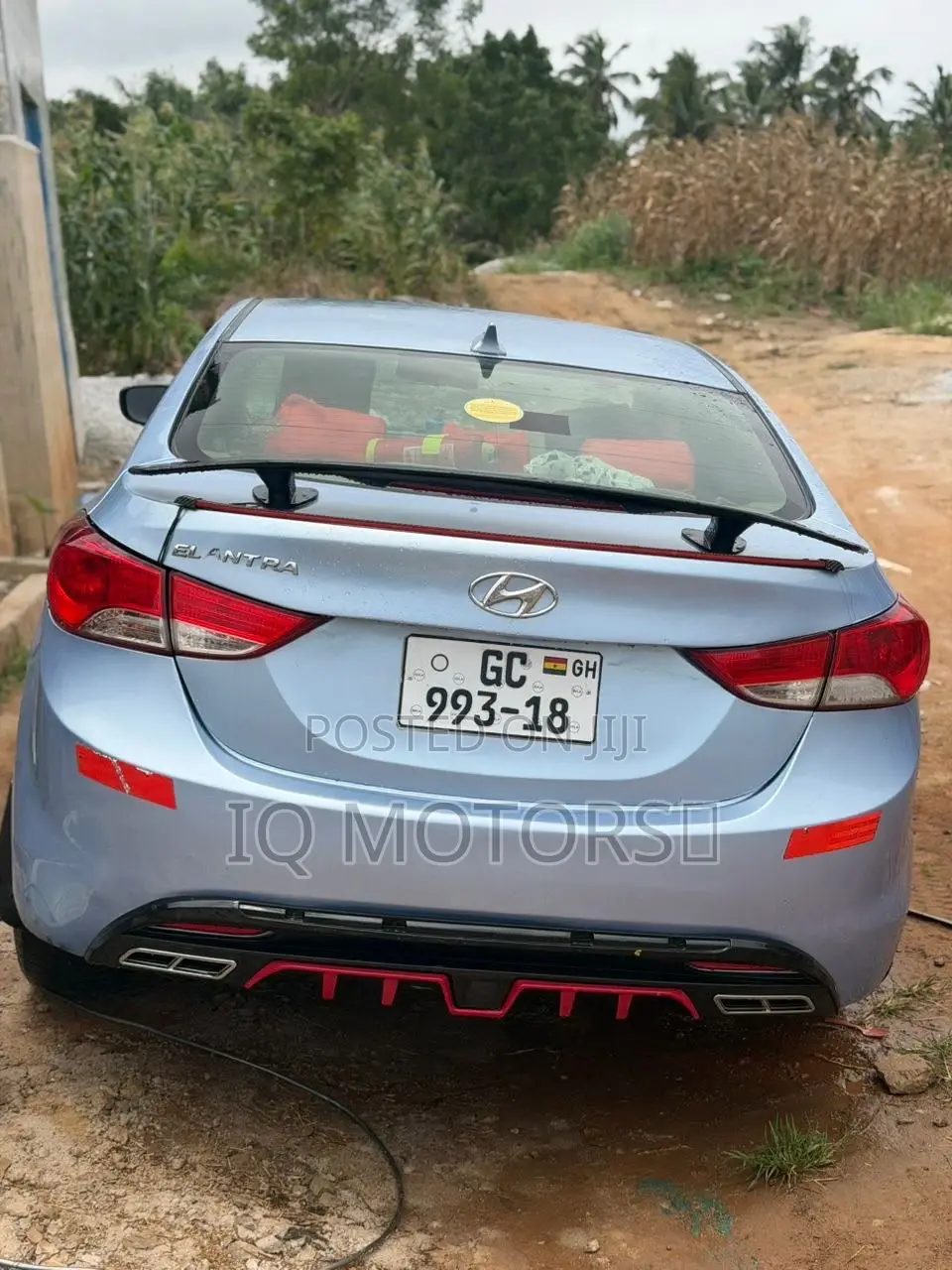 Hyundai Elantra Limited Sedan FWD (1.8L 4cyl 6A) 2013 Blue